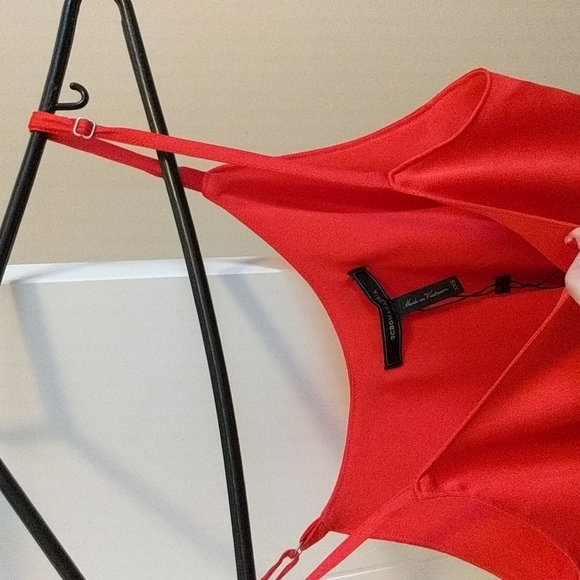 BCBG red top - Picture 3 of 3